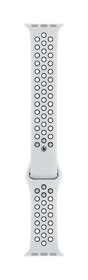 Řemínek Apple 40mm Pure Platinum/Black Nike Sport Band - S/M & M/L 

 obrázek produktu 1 z 3