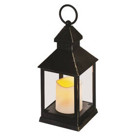 LED dekorace EMOS lucerna antik černá blikající, 3x AAA, vnitřní, vintage, časovač 

 obrázek produktu 1 z 4