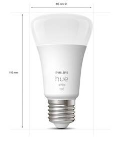 Chytrá žárovka Philips Bluetooth, 9,5W, E27, White 

 obrázek produktu 3 z 6