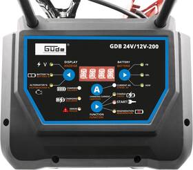 Nabíječka autobaterií Güde GDB 24V/12V-2 

 obrázek produktu 3 z 5