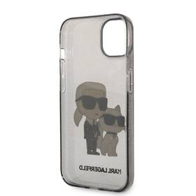 Kryt na mobil Karl Lagerfeld IML Glitter Karl and Choupette NFT na Apple iPhone 14 černý

 obrázek produktu 3 z 4