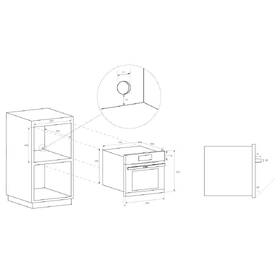 Mikrovlnná trouba Haier HWO45NB4B0B1 černá barva
