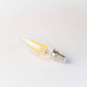 Žárovka LED Tesla Lightning filament svíčka E14, 6W, teplá bílá 

 obrázek produktu 3 z 3
