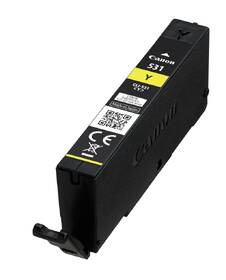 Inkoustová náplň Canon CLI-531 Y, 191 stran žlutá

 obrázek produktu 1 z 1