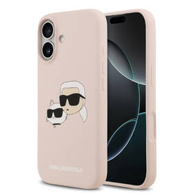 Kryt na mobil Karl Lagerfeld Liquid Silicone Double Heads MagSafe na Apple iPhone 17 růžový

 obrázek produktu 1 z 7