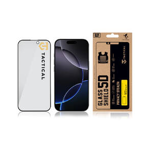Tvrzené sklo Tactical Glass Shield Privacy Stealth 5D na Apple iPhone 16 Pro/17 černé

 obrázek produktu 2 z 2