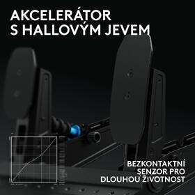 Pedály Logitech G RS Pedals černé

 obrázek produktu 21 z 24