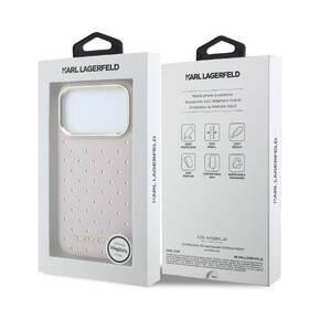 Kryt na mobil Karl Lagerfeld PU Perforated Gold Dots MagSafe na Apple iPhone 17 Pro růžový

 obrázek produktu 6 z 6
