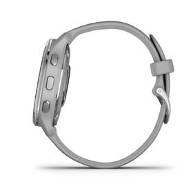 Chytré hodinky Garmin Venu 2 Plus - Silver/Gray Silicone Band 

 obrázek produktu 4 z 5