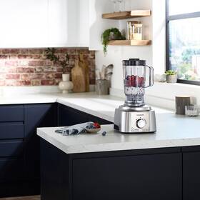Kuchyňský robot KENWOOD FDP65820SI stříbrná barva
