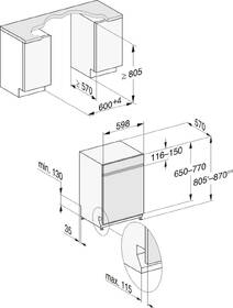 Myčka nádobí Miele G5000 SCi BW 

 obrázek produktu 4 z 4