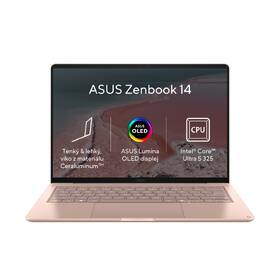 Notebook Asus Zenbook 14 růžový

 obrázek produktu 2 z 15