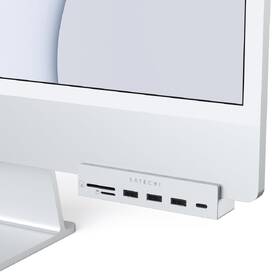 USB Hub Satechi USB-C Clamp Hub iMac 24inch (2021) (1x USB-C, 3x USB-A 3.0, Micro/SD) stříbrný

 obrázek produktu 4 z 4