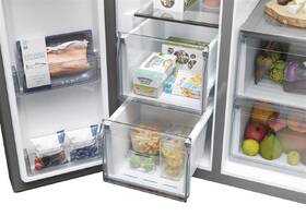 Americká lednice Haier HSW79F18ANMM nerez
