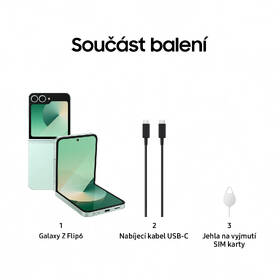 Mobilní telefon Samsung Galaxy Z Flip6 5G 12 GB / 512 GB zelený

 obrázek produktu 23 z 33