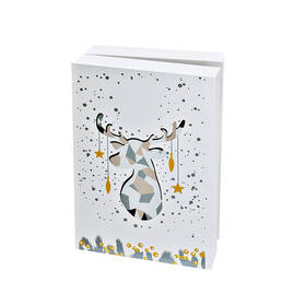 LED dekorace Solight adventní kalendář - kniha, 8x LED, 40x30cm, 2x AAA 

 obrázek produktu 2 z 6