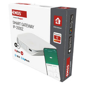 Řídicí jednotka EMOS GoSmart brána IP-2000Z, ZigBee, Bluetooth, Wi-Fi bílá

 obrázek produktu 13 z 16
