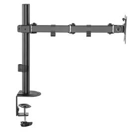 Držák Gembird MA-D1-01, single, pro monitor, naklápěcí, pro úhlopříčky 17"-32”, nosnost 9kg černý

 obrázek produktu 1 z 4