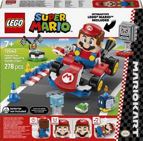 Stavebnice LEGO® Super Mario™ 72043 Mario Kart™ – Interaktivní Mario™ a Standard Kart 

 obrázek produktu 4 z 9