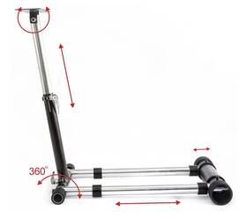 Stojan pro volant Wheel Stand Pro V2 pro Logitech GT/PRO/EX/FX/Thrustmaster T150/TMX 

 obrázek produktu 2 z 2