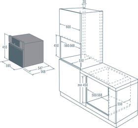 Kompaktní trouba Gorenje BCM598S18X MultiUse černá/nerez

 obrázek produktu 3 z 5