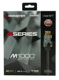 Kabel Monster HDMI 2.0 M1 UHD High Speed 1,5 m černý

 obrázek produktu 7 z 8