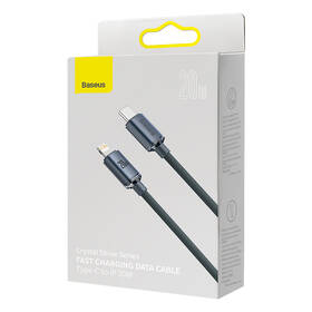 Kabel Baseus Crystal Shine Series USB-C/Lightning 20W 1,2m černý

 obrázek produktu 9 z 10