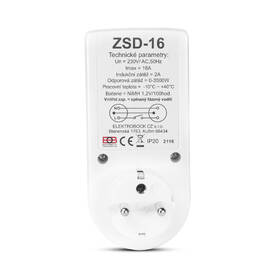 Spínač časový Elektrobock ZSD16, digitální 

 obrázek produktu 2 z 4