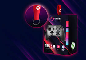 Gamepad Lorgar TRIX-510 pro Nintendo Switch, Android, PC, iOS 13, PS3 černý

 obrázek produktu 9 z 9