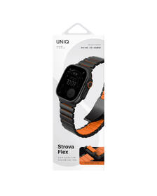 Řemínek Uniq Strova Flex na Apple Watch 49/46/45/44 mm černý/oranžový

 obrázek produktu 8 z 9