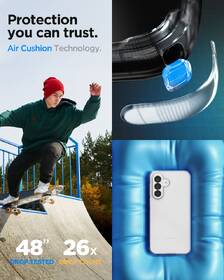 Kryt na mobil Spigen Liquid Crystal - Samsung Galaxy A37 5G průhledný

 obrázek produktu 12 z 15