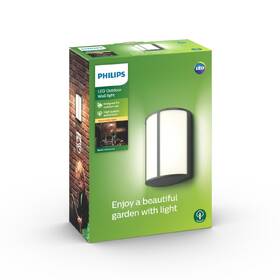 Nástěnné svítidlo Philips Stock, LED - antracitové 

 obrázek produktu 2 z 2