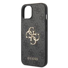 Kryt na mobil Guess 4G Metal Logo na Apple iPhone 15 šedý

 obrázek produktu 1 z 4