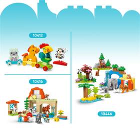 Stavebnice LEGO® DUPLO® 10442 Rodinky divokých zvířat: Tučňáci a lvi 

 obrázek produktu 9 z 9