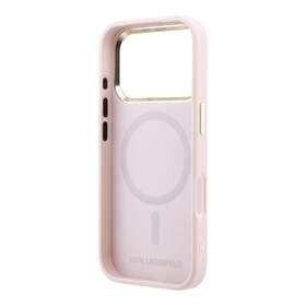 Kryt na mobil Karl Lagerfeld PU Perforated Monogram MagSafe na Apple iPhone 17 Pro růžový

 obrázek produktu 5 z 6