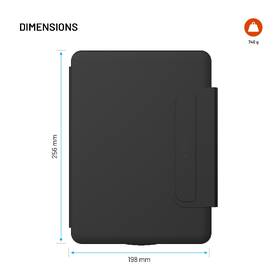 Pouzdro na tablet s klávesnicí FIXED Typee Enduro na Apple iPad Pro 11" (2018-2022)/iPad Air (2020-2025), CZ černé

 obrázek produktu 1 z 10