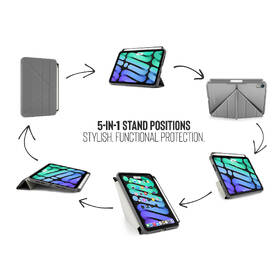Pouzdro na tablet Pipetto Origami Pencil na Apple iPad mini 8.3" (2021) šedé

 obrázek produktu 9 z 9