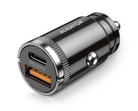 Adaptér do auta Aligator CHPD0007, PD 30W, 1xUSB, 1xUSB-C + kabel USB-C černý

 obrázek produktu 1 z 7