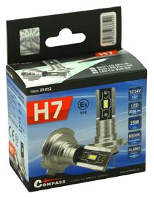 Autožárovka Compass LED CSP chip 12V H7 (2 ks) 

 obrázek produktu 5 z 5