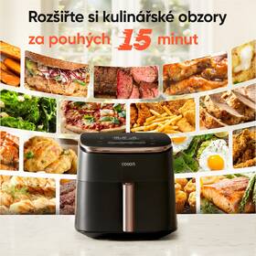 Fritéza horkovzdušná COSORI CAF-DC602-KEUR, 6 l černá

 obrázek produktu 3 z 9
