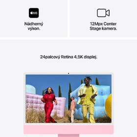 Počítač All In One Apple 24" M6 12×CPU 12×GPU, 24 GB, 512 GB - růžový CZ 

 obrázek produktu 5 z 7