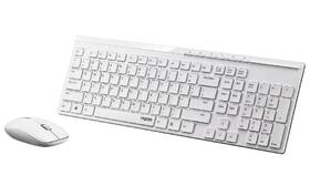 Klávesnice s myší Rapoo X8100, CZ+SK layout bílá

 obrázek produktu 2 z 3