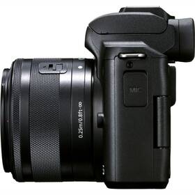 Digitální fotoaparát Canon M50 Mark II + EF-M 15-45 + SB130 + 16GB černý

 obrázek produktu 2 z 11