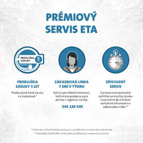 Americká lednice ETA 1388 90015E 

 obrázek produktu 8 z 9