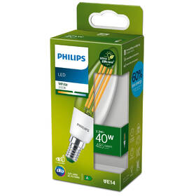 Žárovka LED Philips filament svíčka, E14, 2,3W, bílá 

 obrázek produktu 2 z 2