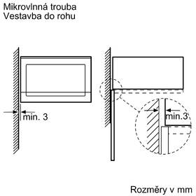 Mikrovlnná trouba Siemens BF525LMB1 černá barva
