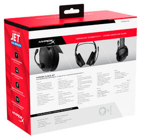 Headset HyperX Cloud Jet Wireless Gaming Headset černý

 obrázek produktu 8 z 12
