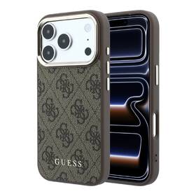 Kryt na mobil Guess 4G Gold Frame MagSafe na Apple iPhone 18 Pro hnědý

 obrázek produktu 5 z 6