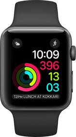 Chytré hodinky Apple 42mm pouzdro z vesmírně šedého hliníku – černý sportovní řemínek 

 obrázek produktu 4 z 10