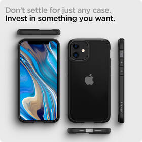 Kryt na mobil Spigen Ultra Hybrid na Apple iPhone 12 mini černý/průhledný

 obrázek produktu 7 z 9